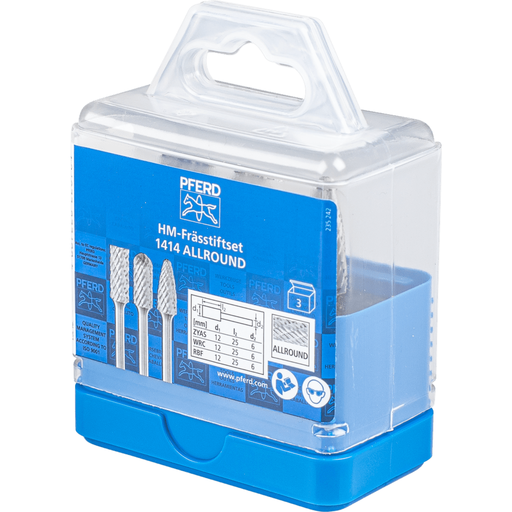 PFERD Hartmetallfrässtifte 1414 ALLROUND