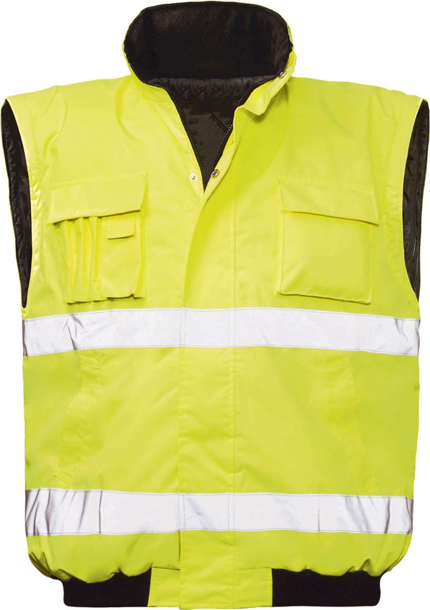 Warnpilotenjacke Roland, Gr. L, gelb