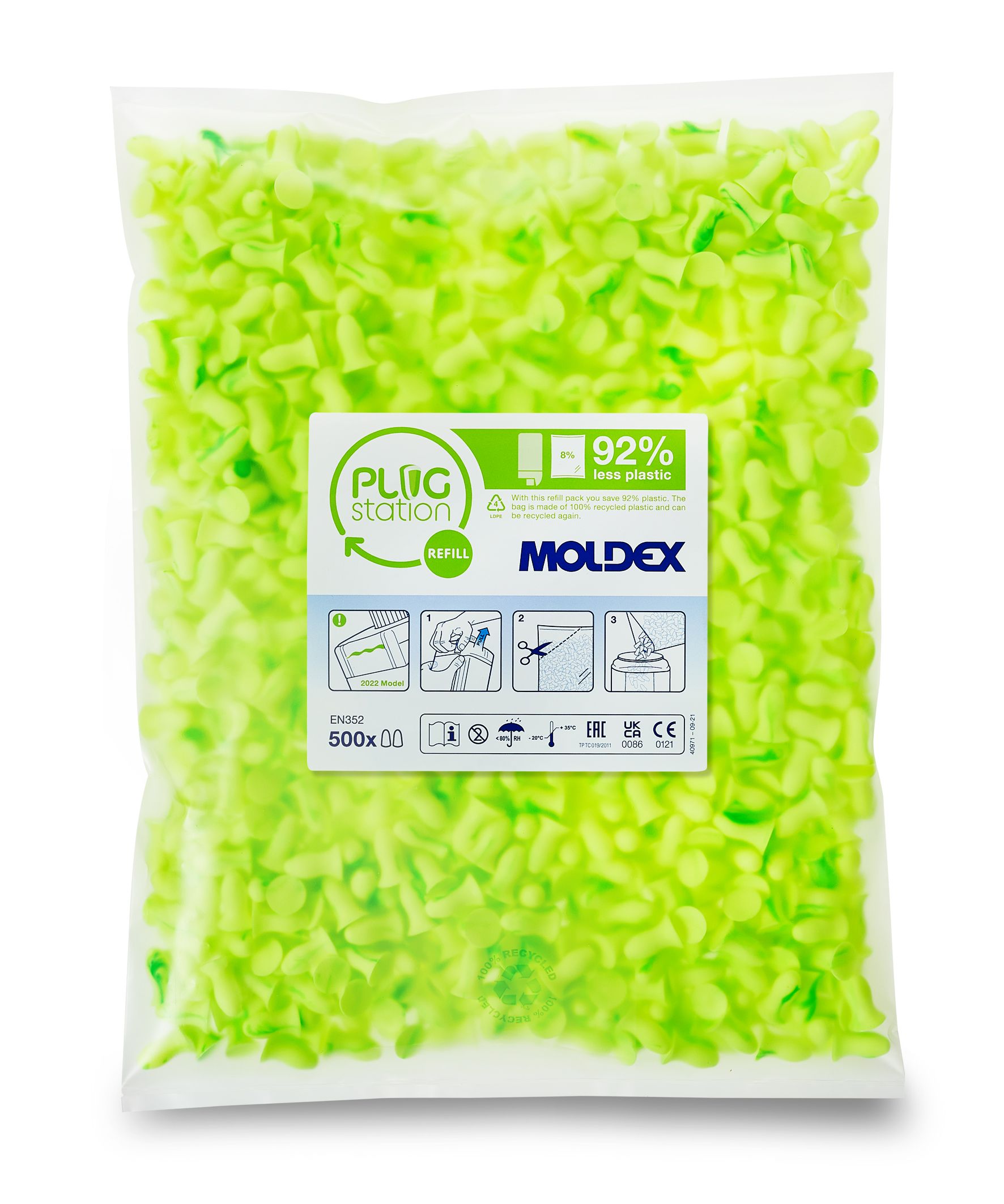 Ohrstöpsel - Contours small PS 500 Paar - Nachfüllpackung