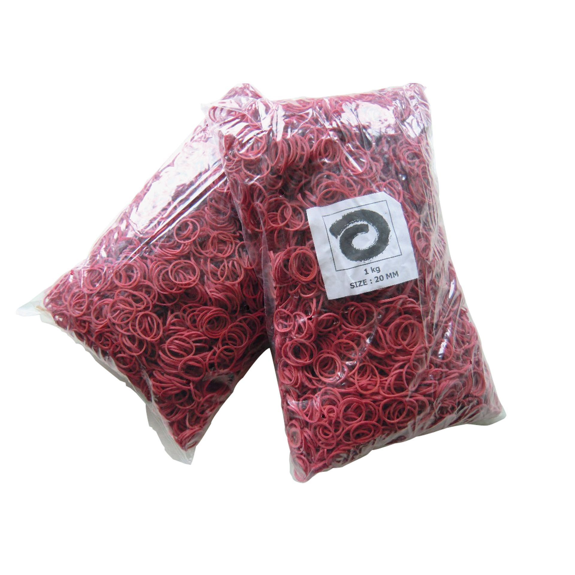 Gummiring 20mm rot 1.000g