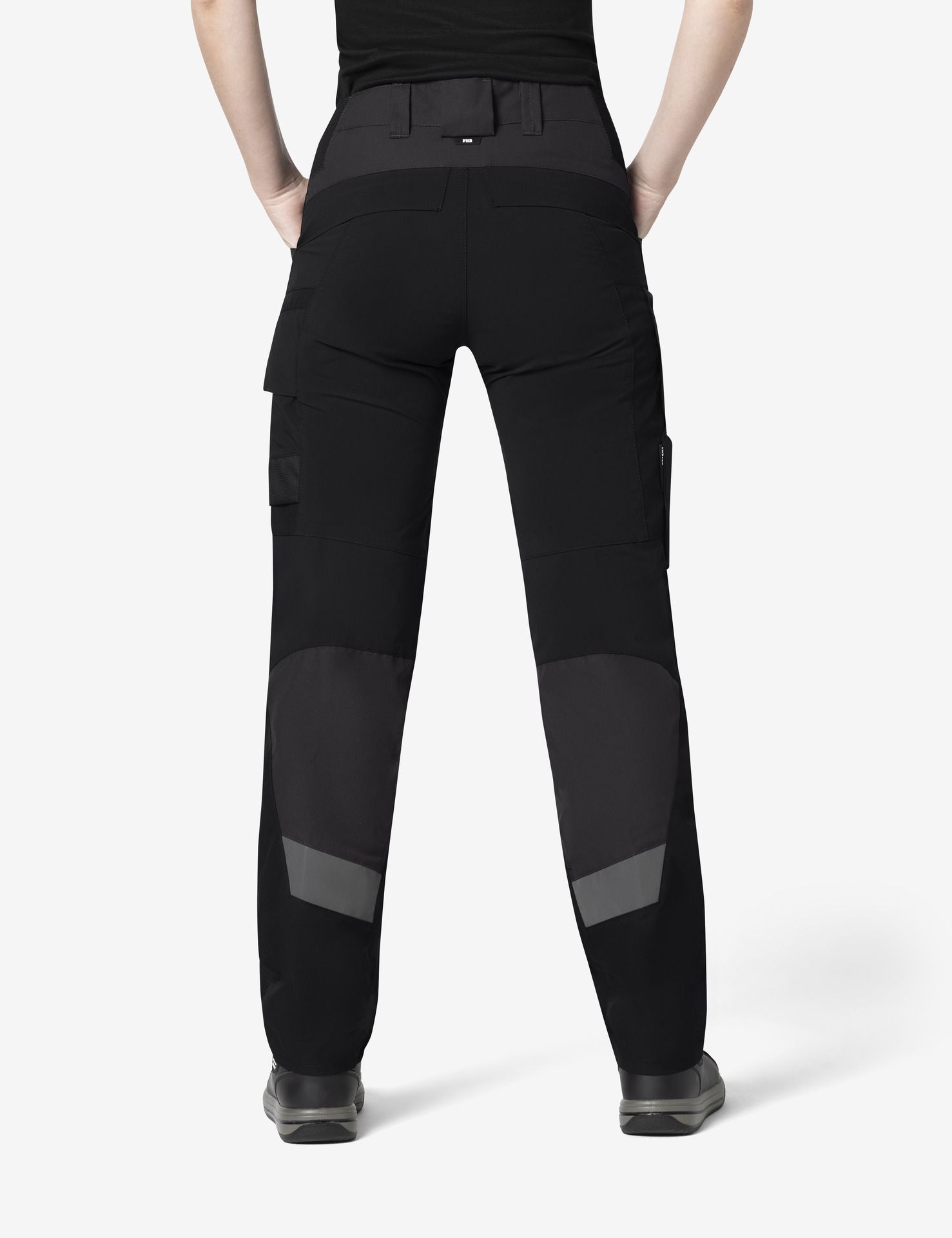 FHB Arbeitshose MIO elastisch anthrazit-schwarz - Gr. 30