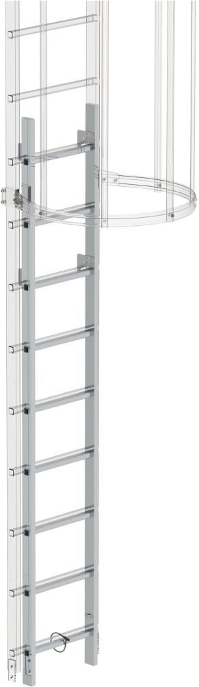 Alu-Einstiegsleiter L 3,14 m, NL 2,34 m