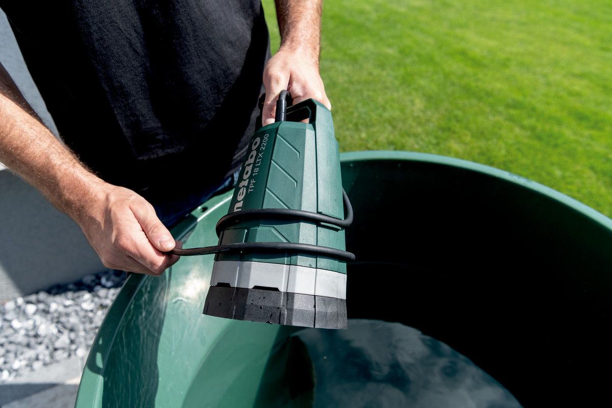 Akku-Tauchpumpe solo TPF 18 LTX 2200 Metabo ohne Akku ohne Ladegerät Karton