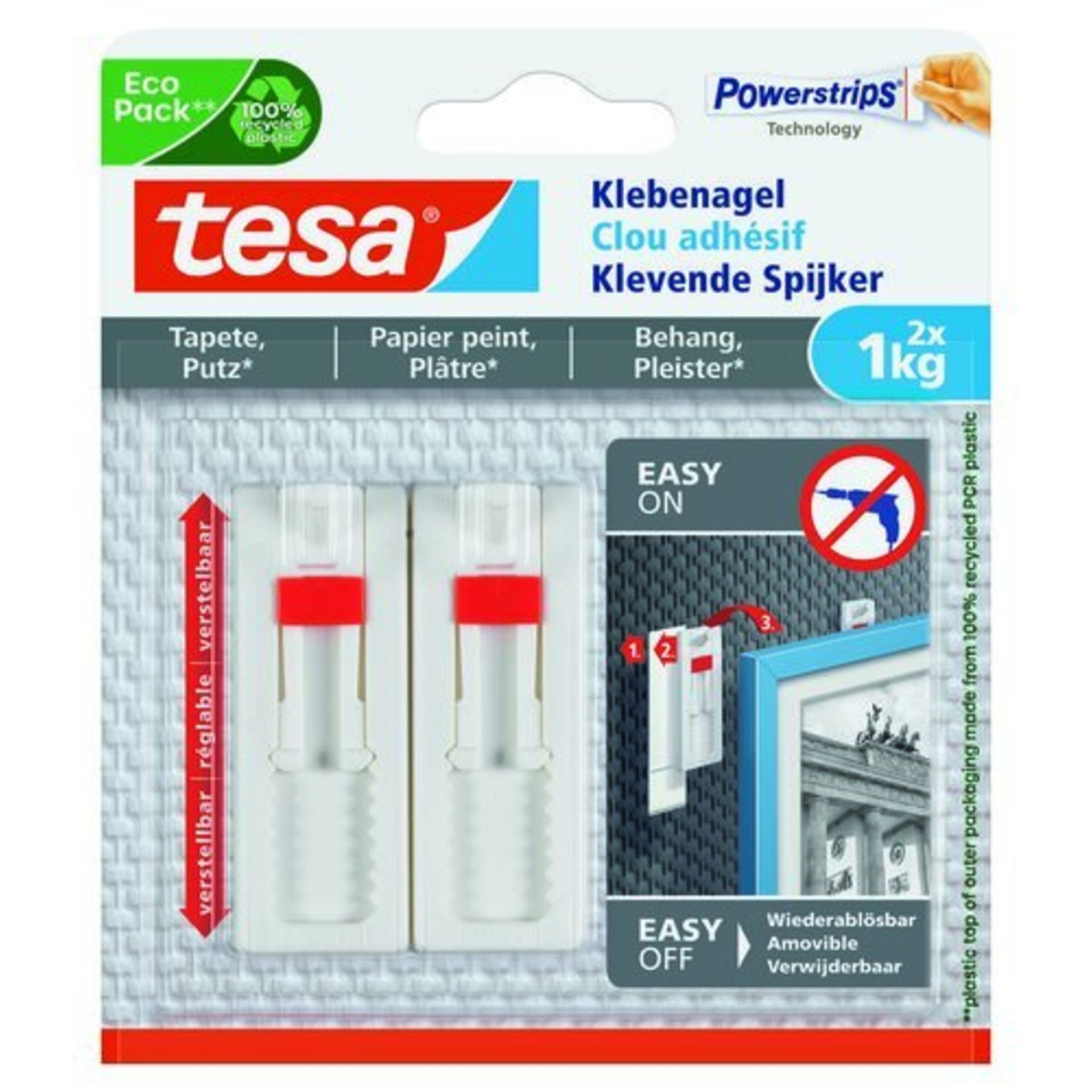 Klebenagel 1kg 2 St./Pack.