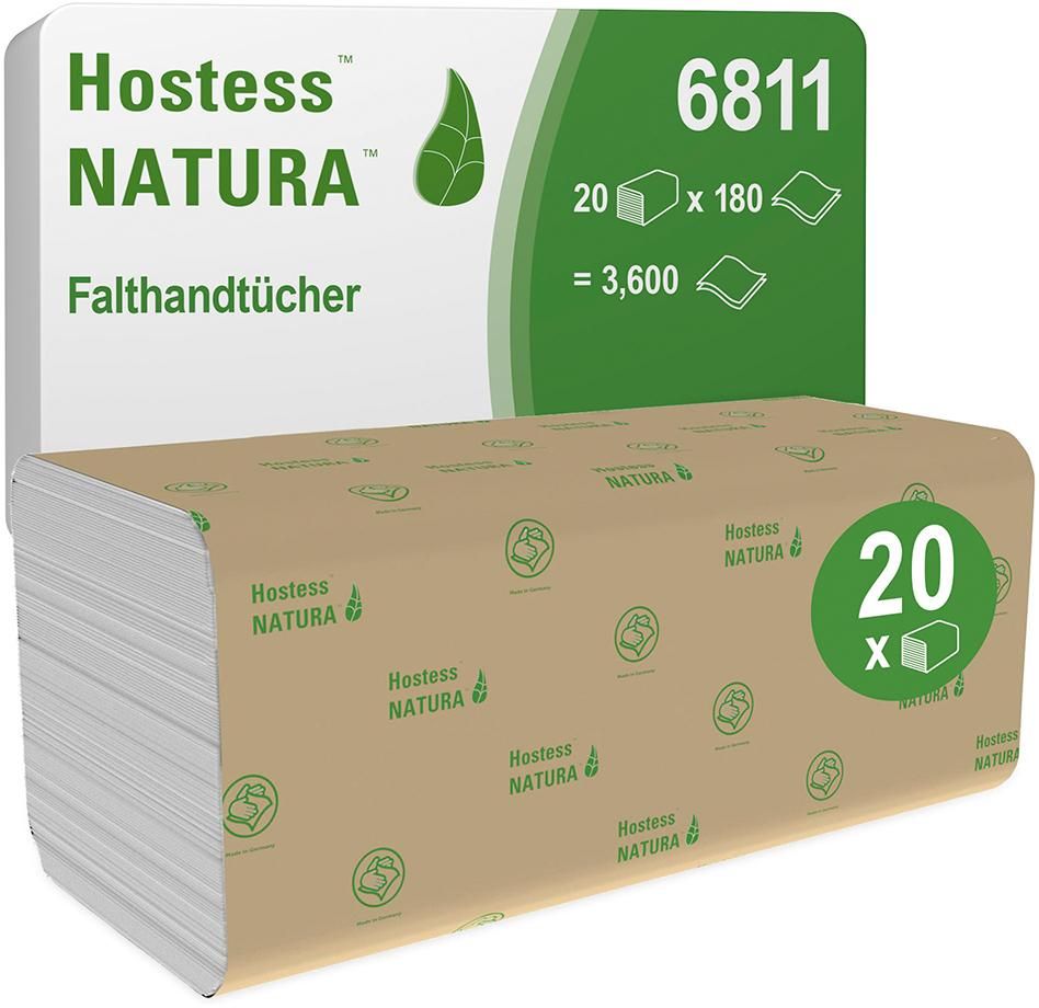 SCOTT Natura Handtücher klein 2lagig weiß