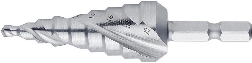 Bit Stufenbohrer Universal HSS 4-12mm