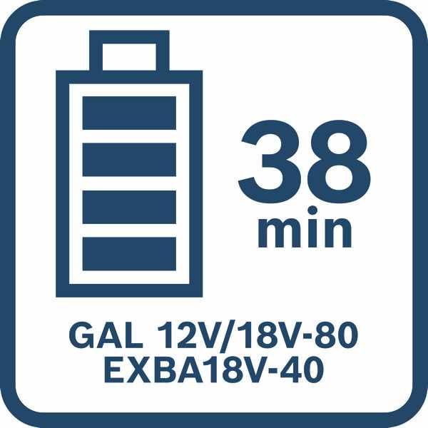Akkupack EXBA18V-40