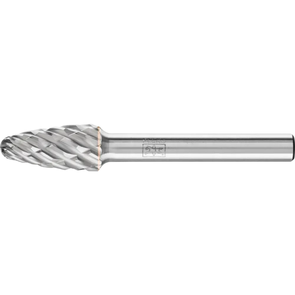 PFERD Hartmetall Hochleistungsfrässtift STEEL Rundbogen RBF