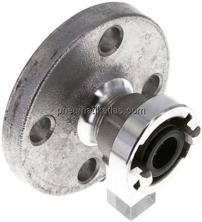Storz-Kupplung 25-D, DN25-PN16 (DIN), Aluminium (geschmiedet)