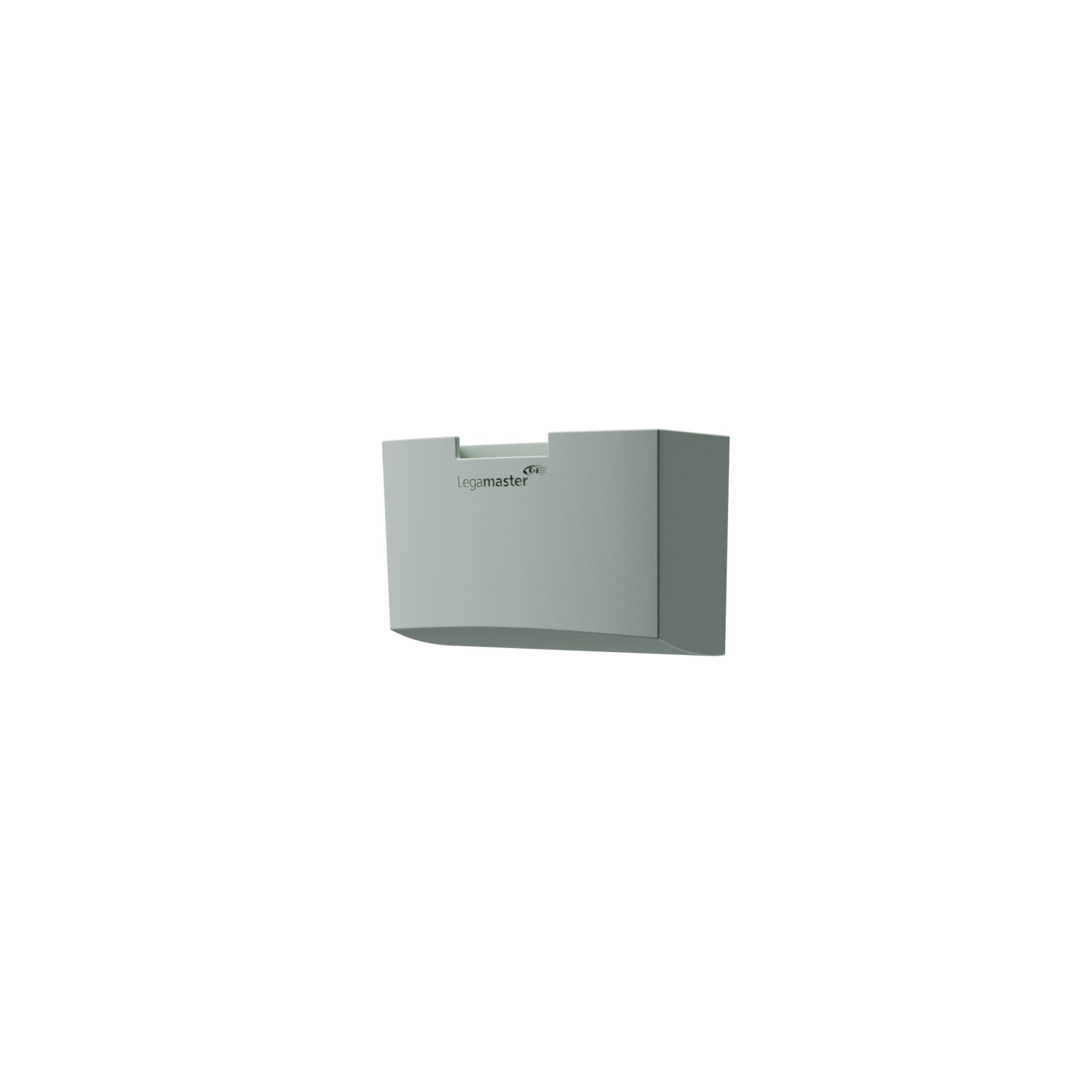 Glasboard-Zubehörhalter sage green