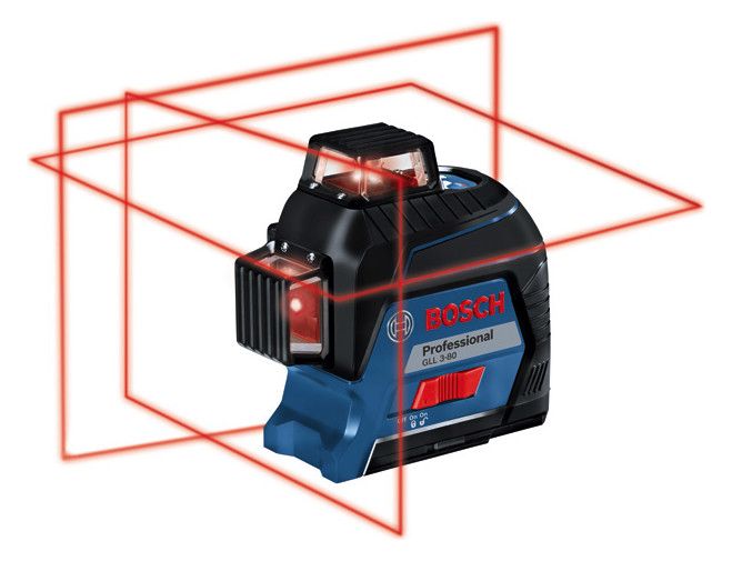 BOSCH Kreuzlinienlaserset, IP54