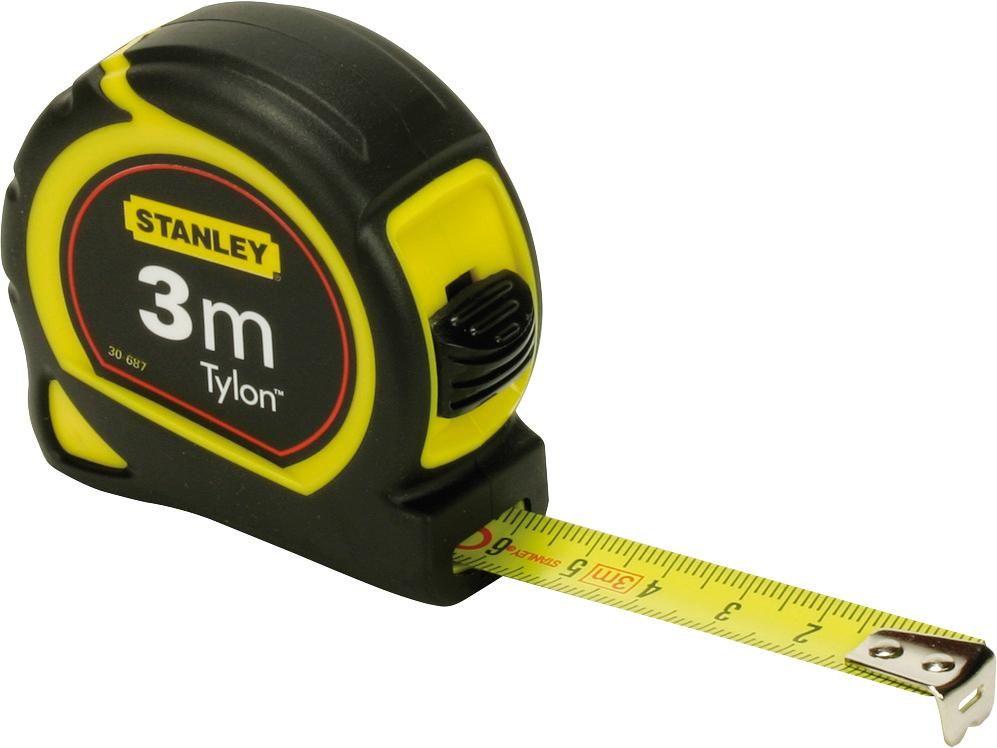 Stanley Bandmaß Tylon 3m 12,7mm