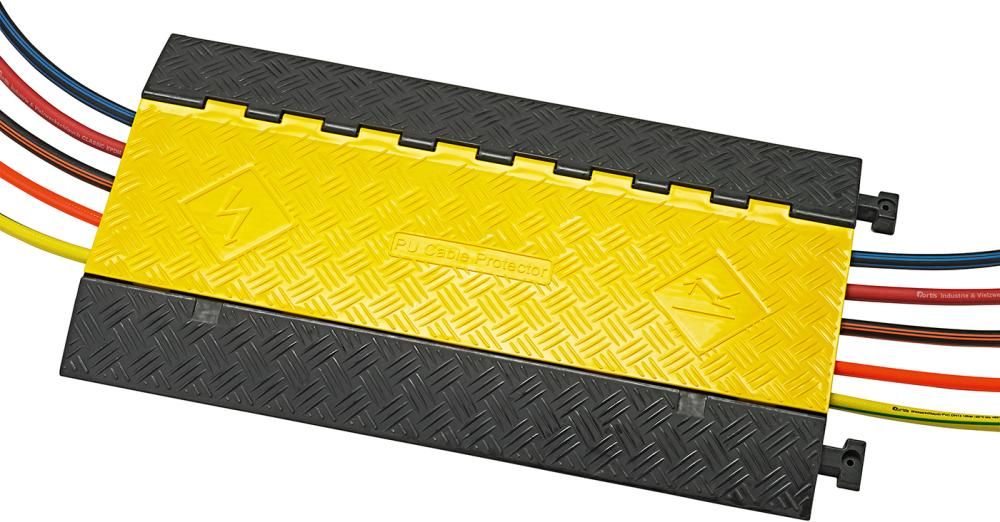 Schlauchbrücke 5 Kanäle, 930x500x50mm Schlauchkanal: 44x31mm FORTIS