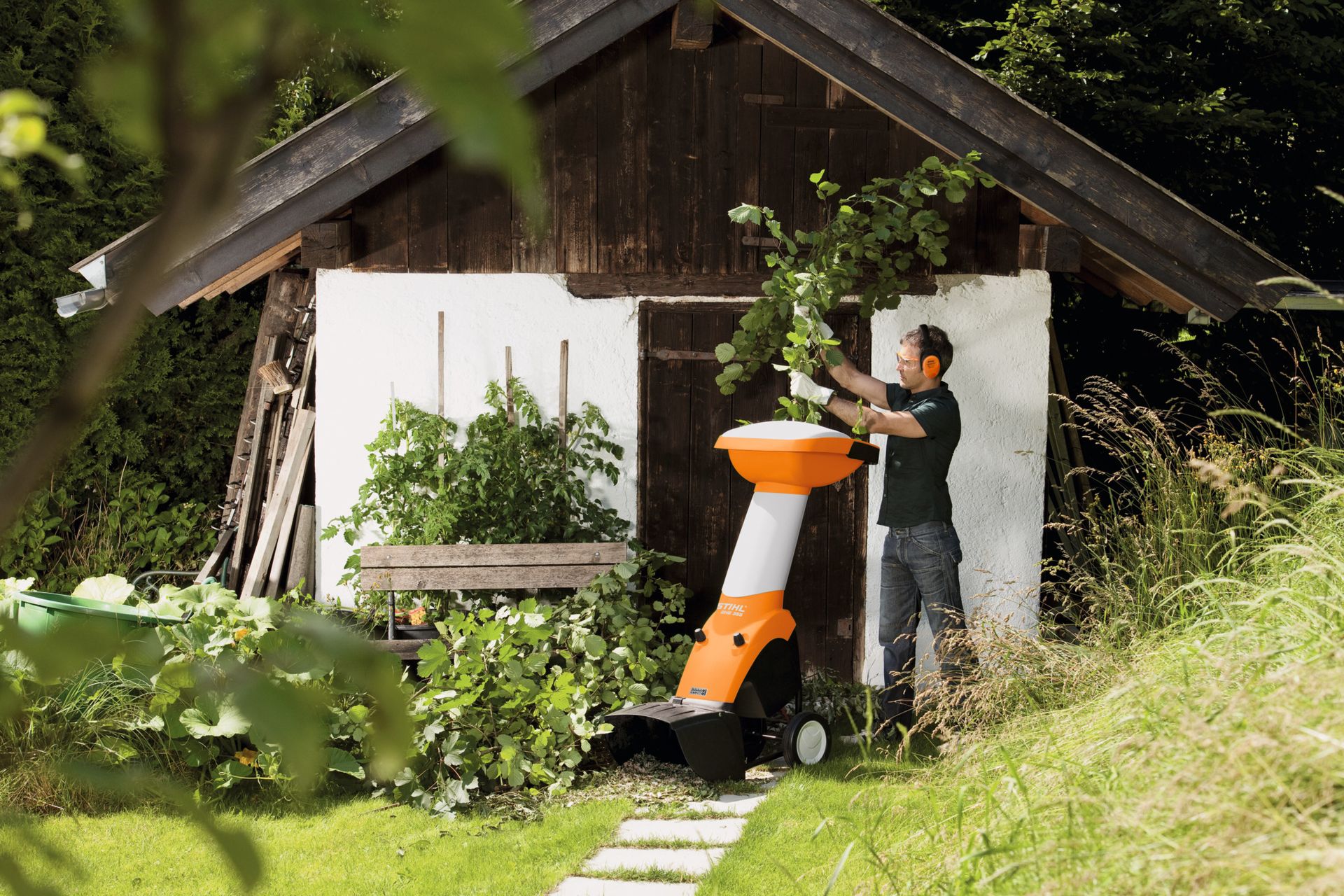 STIHL Elektro-Gartenhäcksler GHE 355