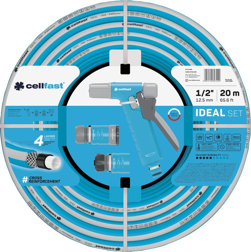 Schlauchset IDEAL 1/2" 20 m