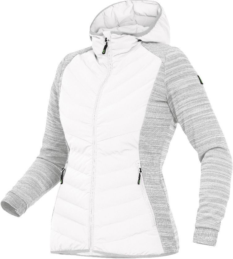 CADHYJ04, Damen Hybridjacke weiß, 42