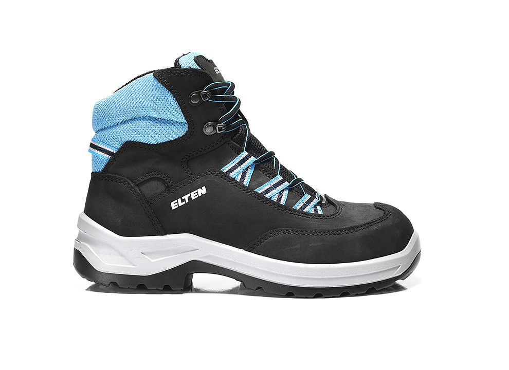 ELTEN Damen-LOTTE aqua Sicherheitsstiefel Mid S2 ESD, Schwarz, Gr. 35