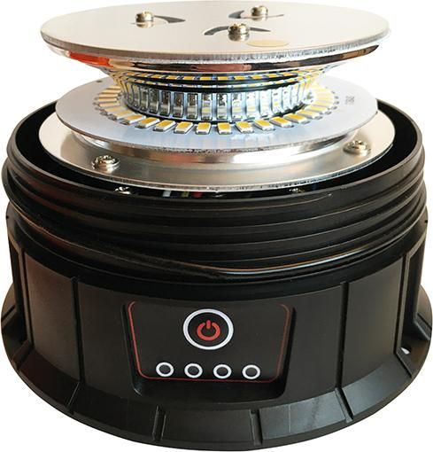 Rundumkennleuchte LED Akku, Magnetisch, Saugfuß