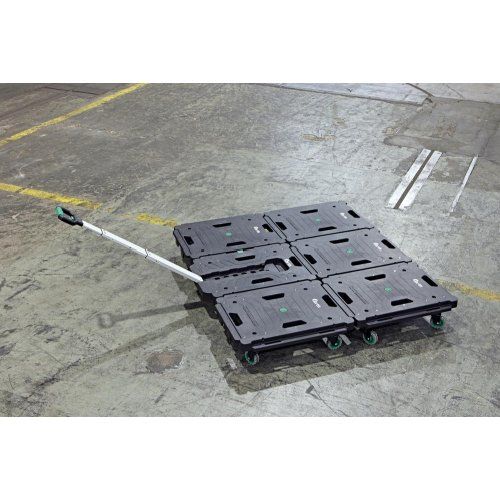 Allzweckroller 620x450mm, 137Kg Kst. 77mm, mit Griff FORTIS