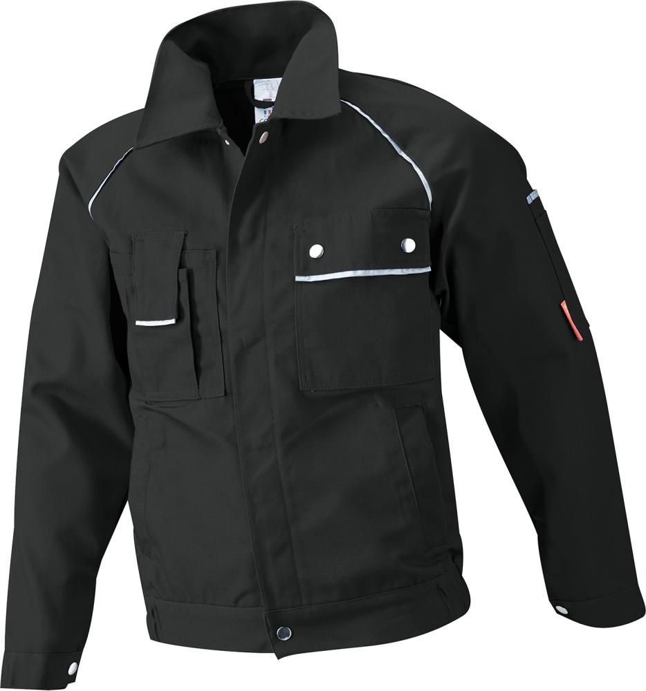 Bundjacke,Canvas,320g/qm,Gr.48,schwarz PLANAM