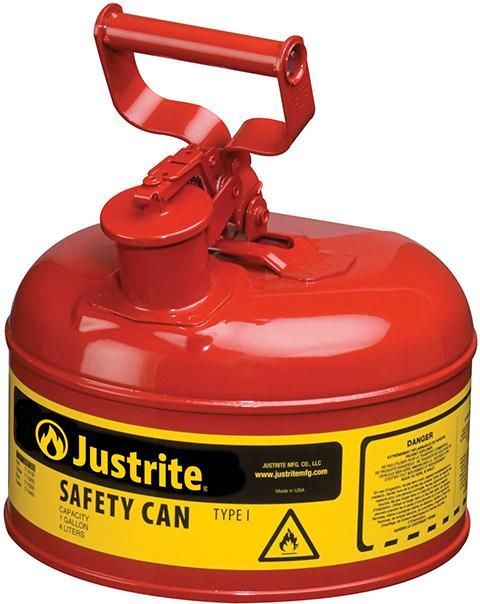 Sicherheitsbehälter Typ1 Schwinggriff, 4,0l rot, auslaufsicher D241xH279 mm