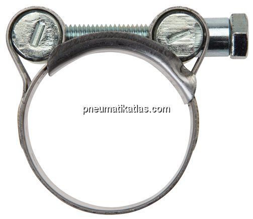 18mm Eco-Gelenkbolzenschelle, 17 - 19mm, 1.4016 (W2)