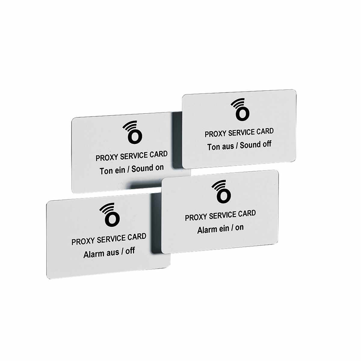 Kartensets zum Einstellen der Master / Slave Proxy