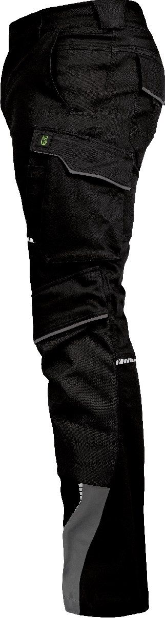 FLEXH25, Bundhose schwarz-grau, 52
