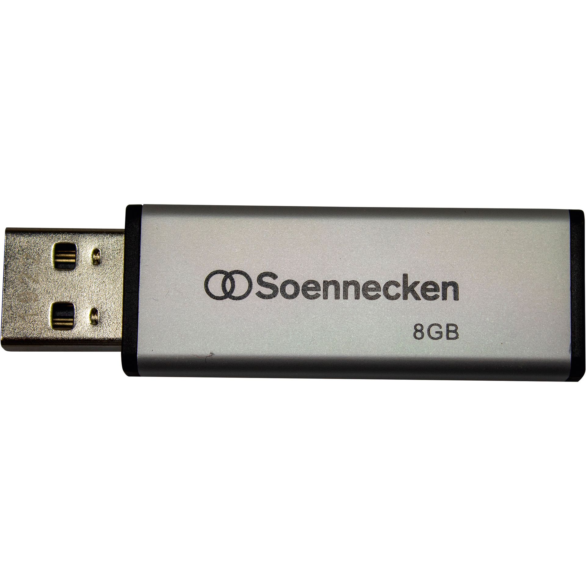 USB-Stick 2.0 8GB schwarz/silber
