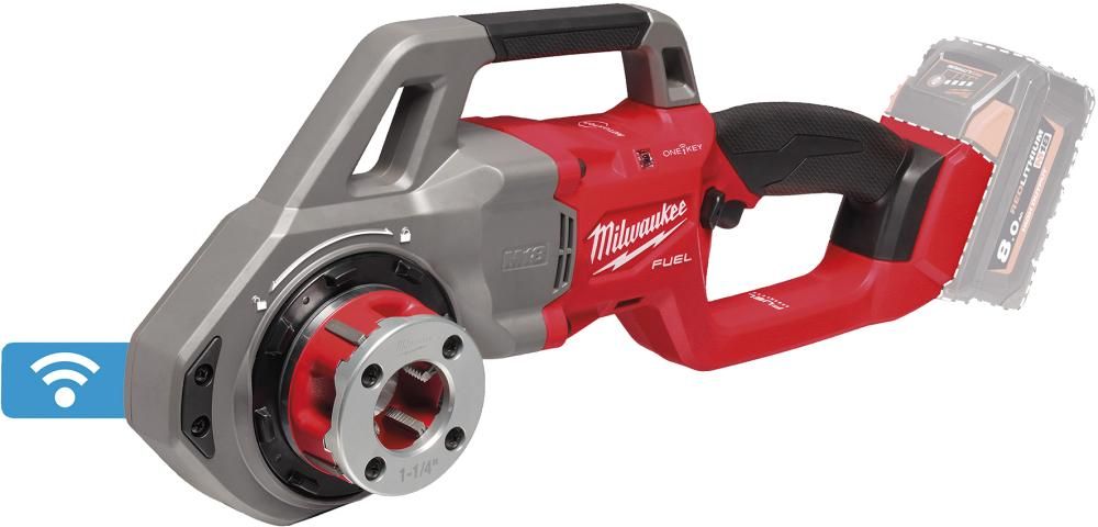 Akku-GewindeschneidkluppeM18 FPT114-0C Milwaukee ohne Akku ohne Ladegerät Koffer
