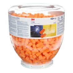 3M 1100B 3M Gehörschutzstöpsel 37 dB Nachfüllbehälter ohne Kordel 500 Paar pro Karton 1100D