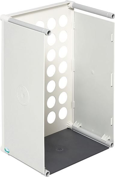 Kunststoffcontainer 40 l Ergänzungselem. o. Deckellichtgrau B250xT405xH570