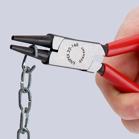 KNIPEX Rundzange mit Kunststoff überzogen