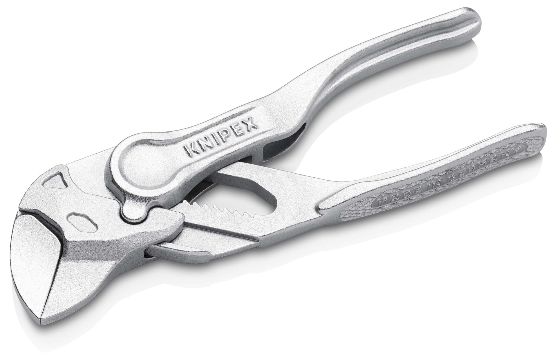 KNIPEX Zangenschlüssel XS aufgeprägte, raue Oberfläche