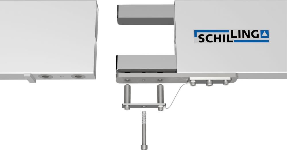 Aluportalkran fahrbar H2138-2488 mm 2000 kg TL 4000 mm Alu-Doppel-Träger