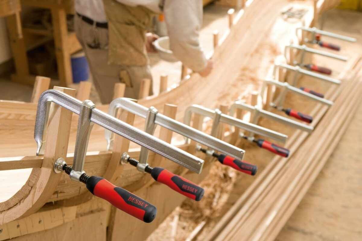 Original BESSEY Ganzstahl-Schraubzwinge GZ mit 2-Komponenten-Kunststoffgriff