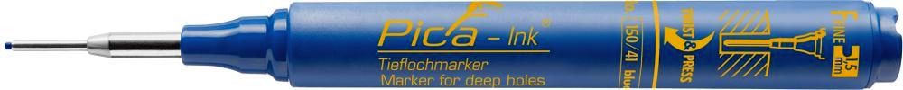 Tiefenlochmarker Pica Ink Blau