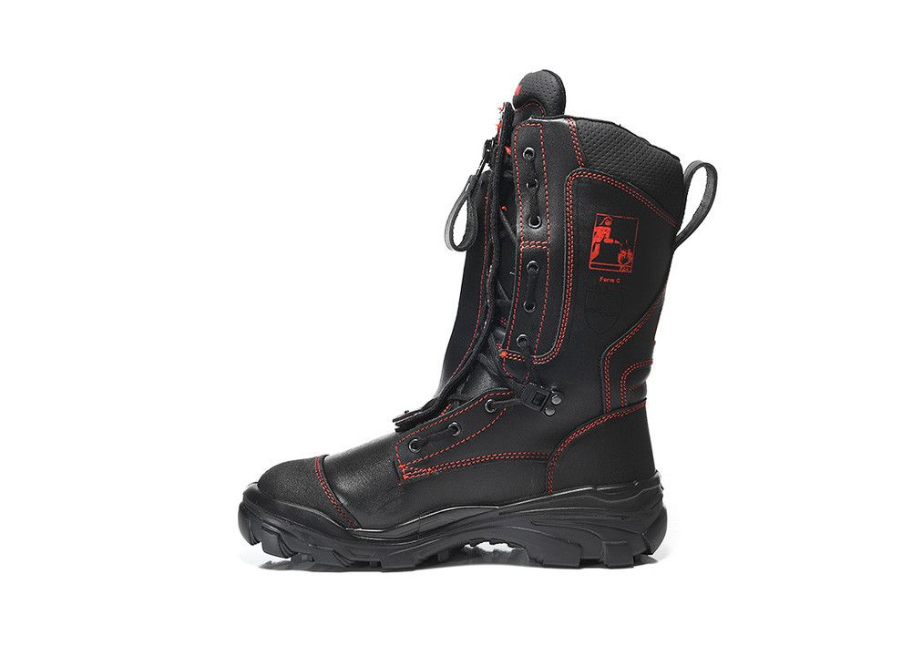 ELTEN Feuerwehrstiefel FIRE PROOF F2A Stiefel (High), Schwarz, Gr. 40