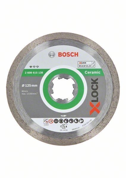 Bosch X-LOCK Diamanttrennscheibe Standard for