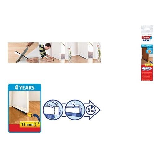 TESA Türdichtschiene für Textilboden