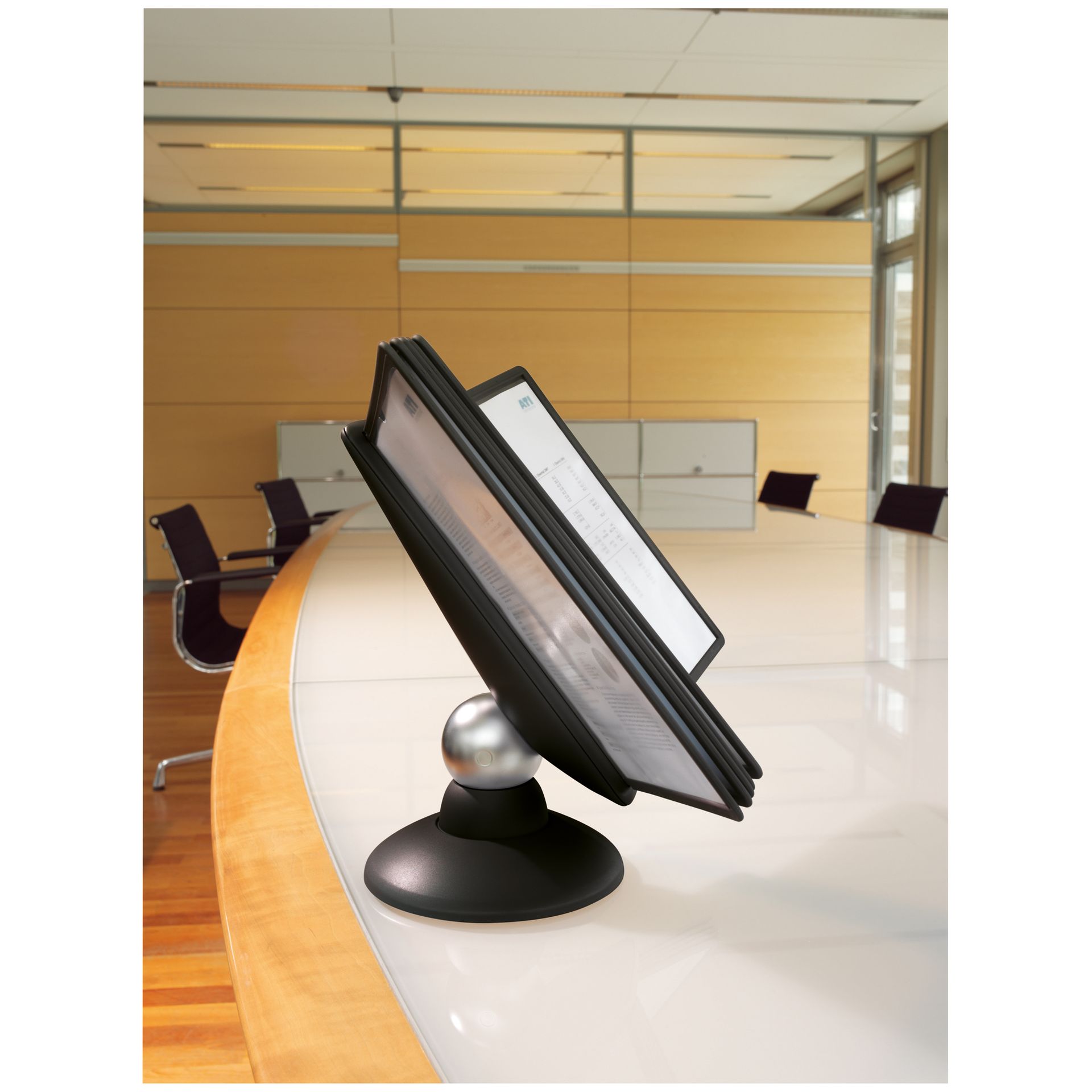 Sichttafelständer SHERPA motion 10 DIN A4 schwarz