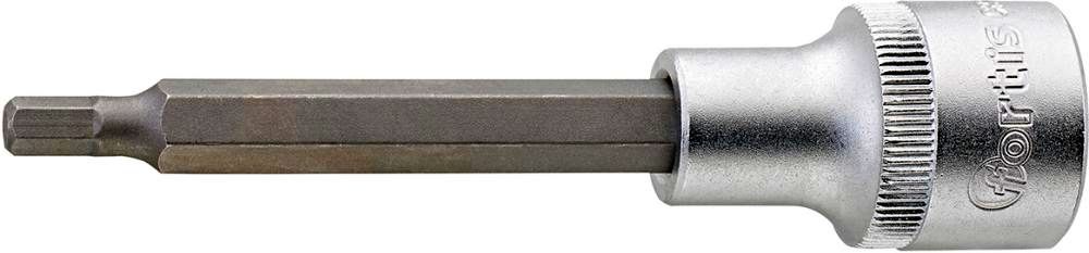 Steckschlüsseleinsatz 1/2"" Innensechskant 5x100 mm FORTIS
