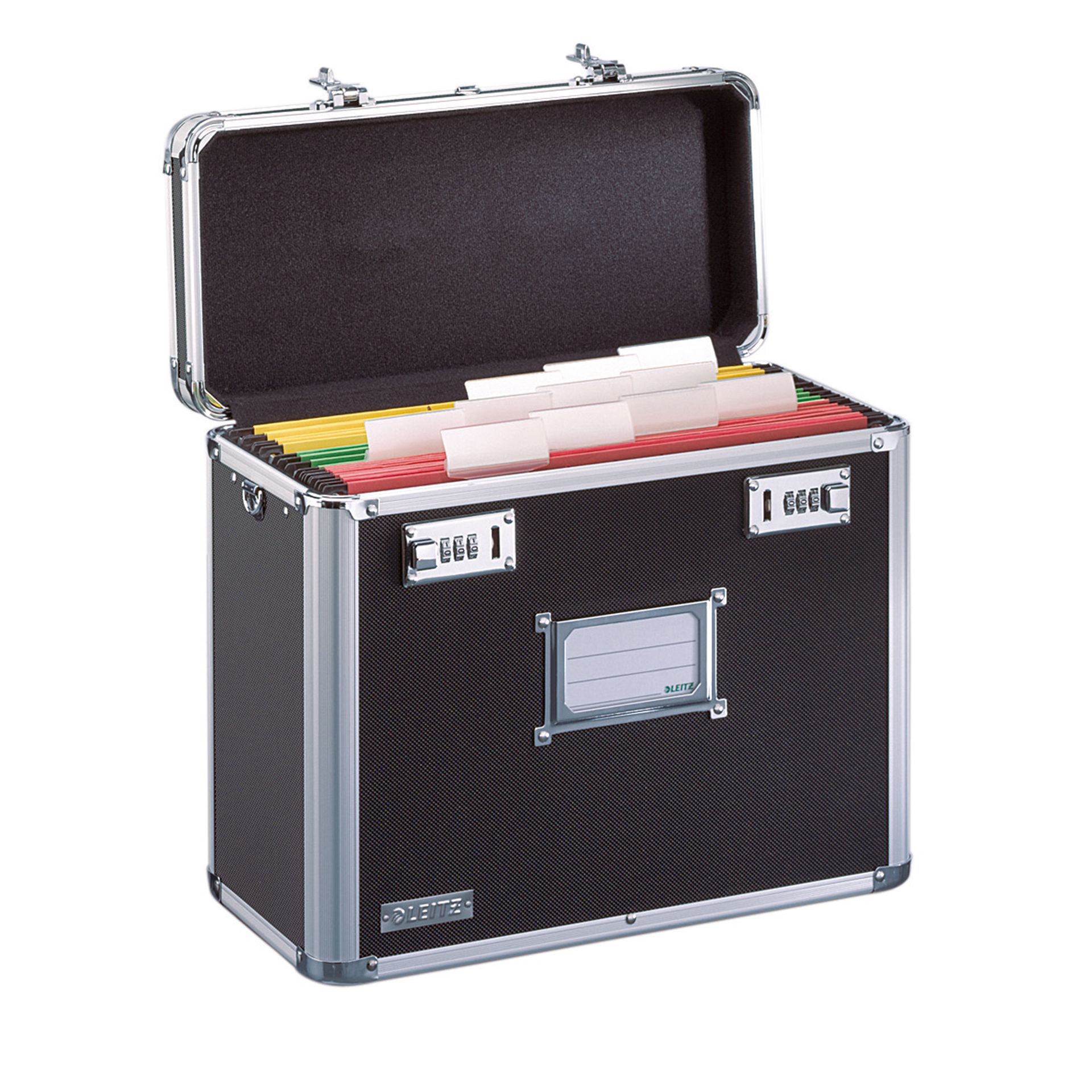 Hängebox DIN A4 max. 30Mappen schwarz/chrom