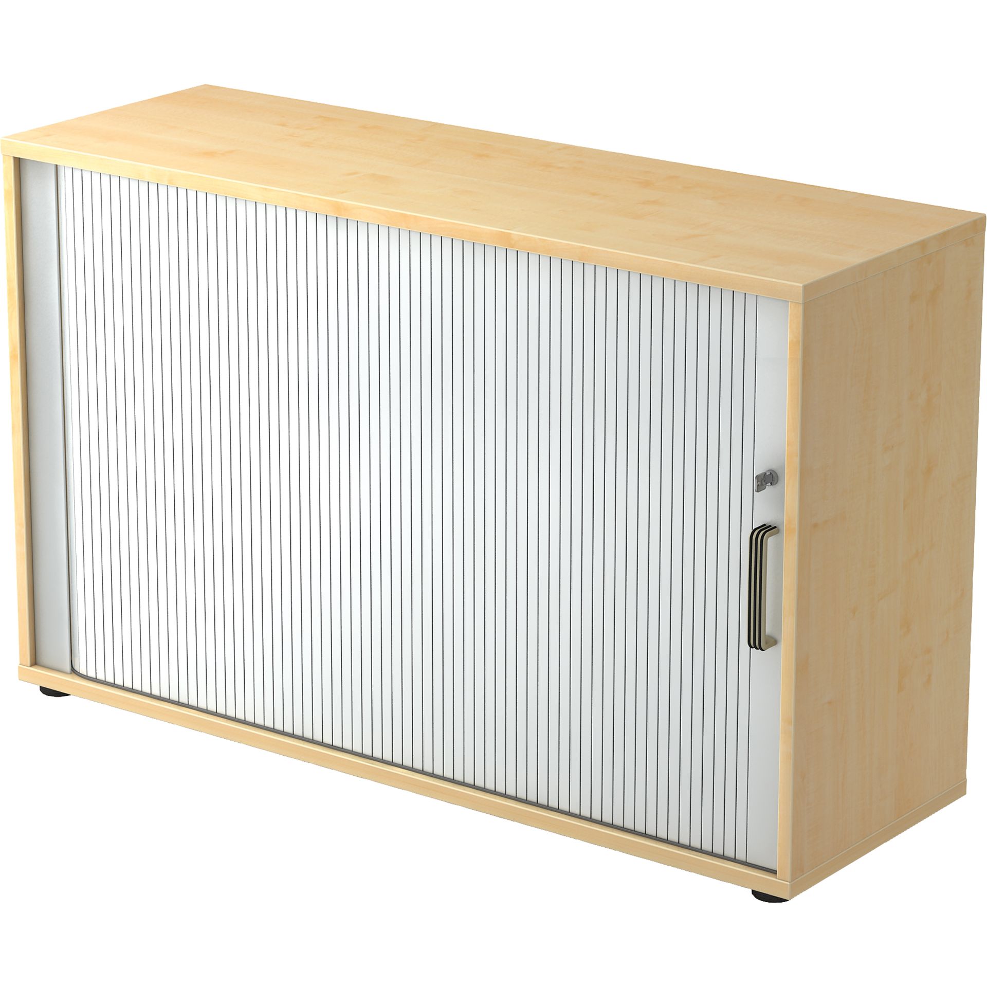 Rolladenschrank 120x40x74,8cm AhornSilber
