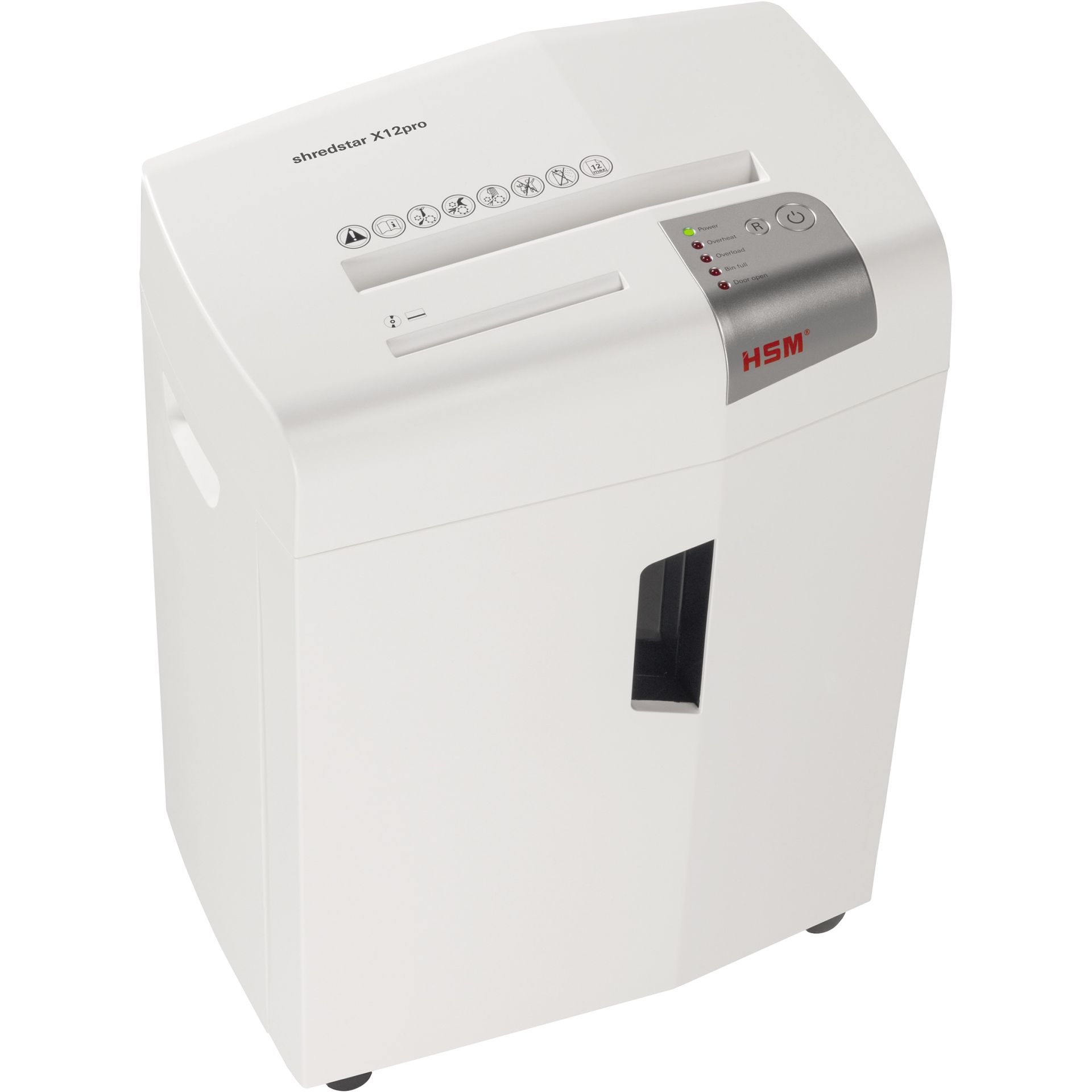 Aktenvernichter shredstar x12pro Schnittgröße 2x15 mm