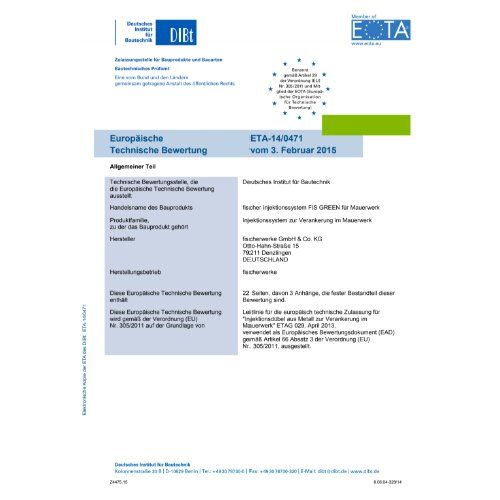 Injekt.Ankerhülse FIS H 16x85 K B (8)