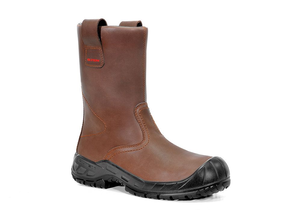 ELTEN RIGGER Boot Sicherheitsstiefel High S3 ESD, Braun, Gr. 40