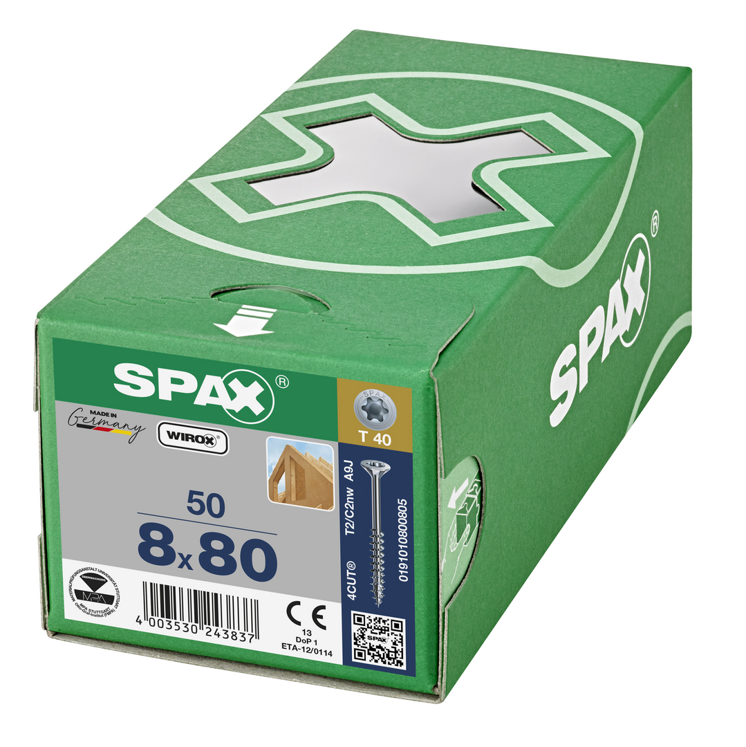 SPAX Holzbauschraube Senkkopf T-STAR plus TG