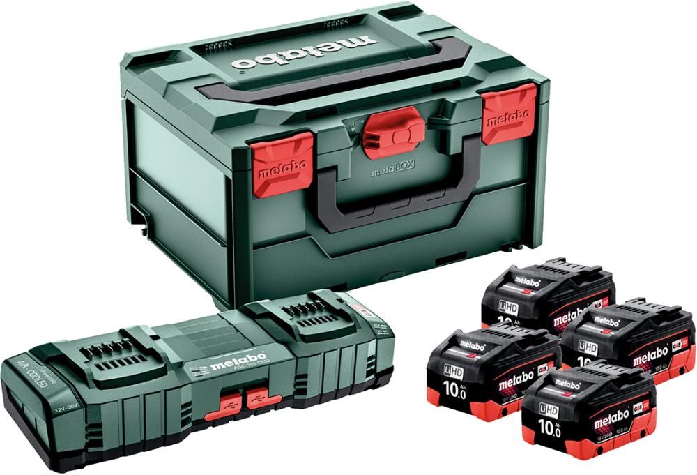 Basis-Set 4x LiHD 10Ah + ASC 145 DUO + metaBOX (685143000)