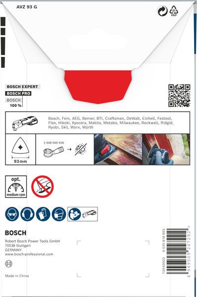 Bosch PRO AVZ 93 G Zubehör